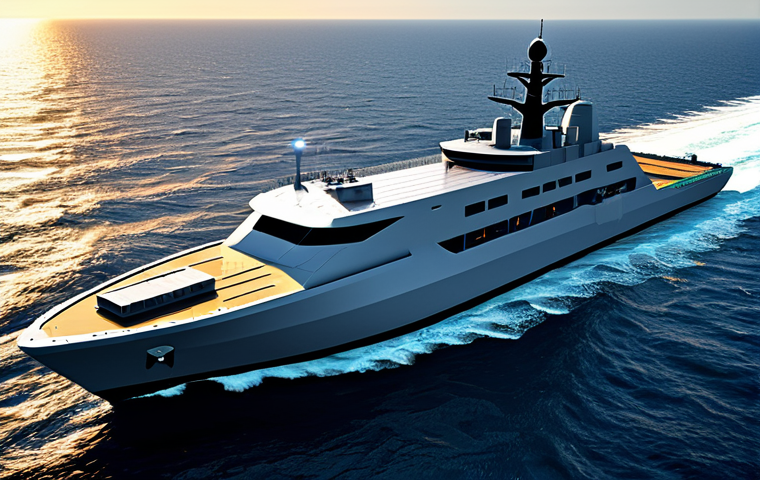 해군의 해상 수송 시스템 - **AI-Driven Global Logistics Command Center**
    Visualize a cutting-edge, ultra-modern naval logis...