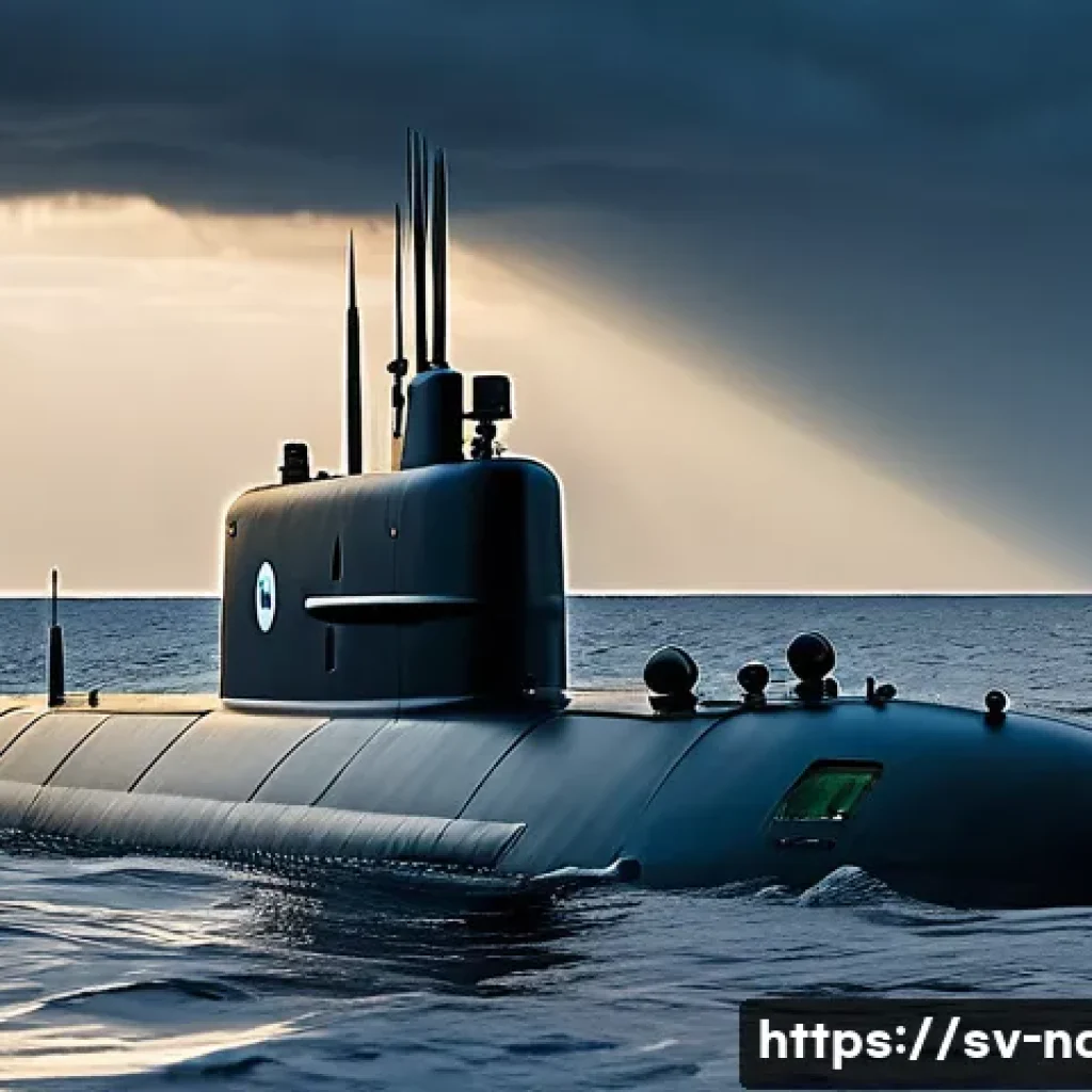 해군 무기체계 개발 현황 - **A26 Blekinge-class Submarine Stealth Mission:**
A hyperrealistic, detailed shot of the Swedish...